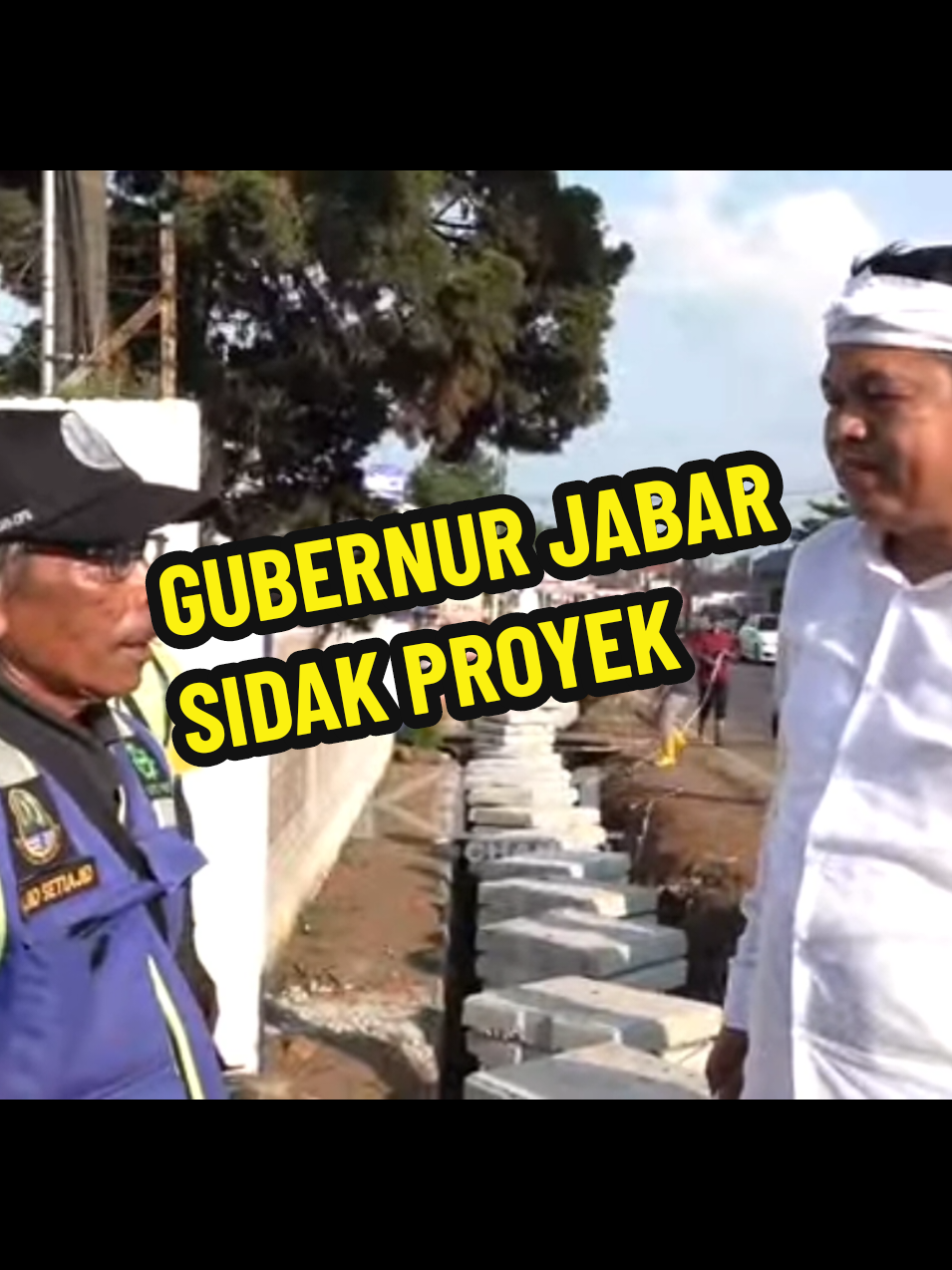 GUBERNUR JABAR GERAM SAAT SIDAK PROYEK DRAINASE JALAN, SEBAGIAN DASAR YUDIT TIDAK DIKASIH COR #kdm #kangdedimulyadi #gubernurjawabarat 