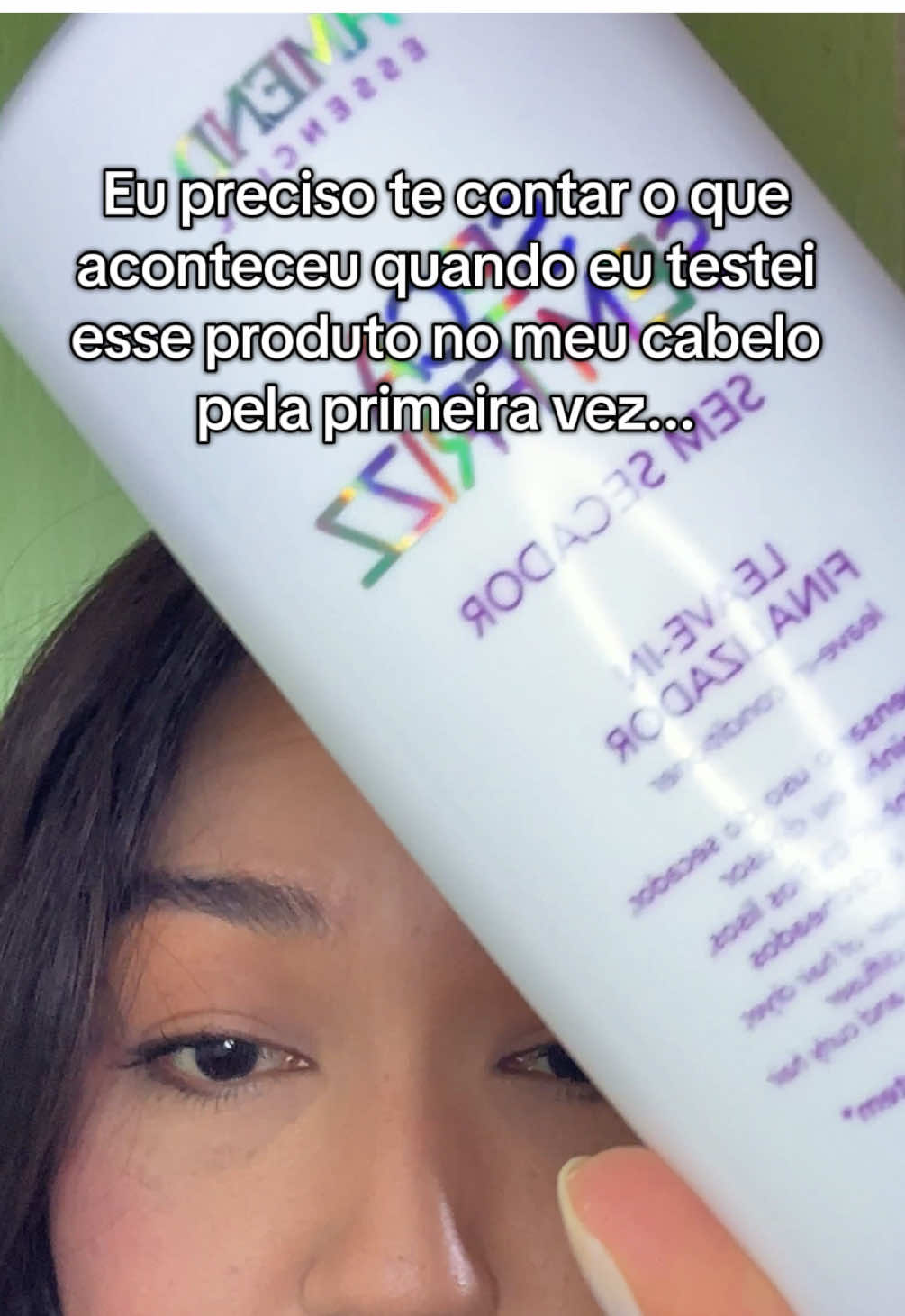 Eu não acredito no que esse produto fez no meu cabelo 😱 #amend #cuidadoscomcabelo #secasemfrizz #autoestima #cabelo 