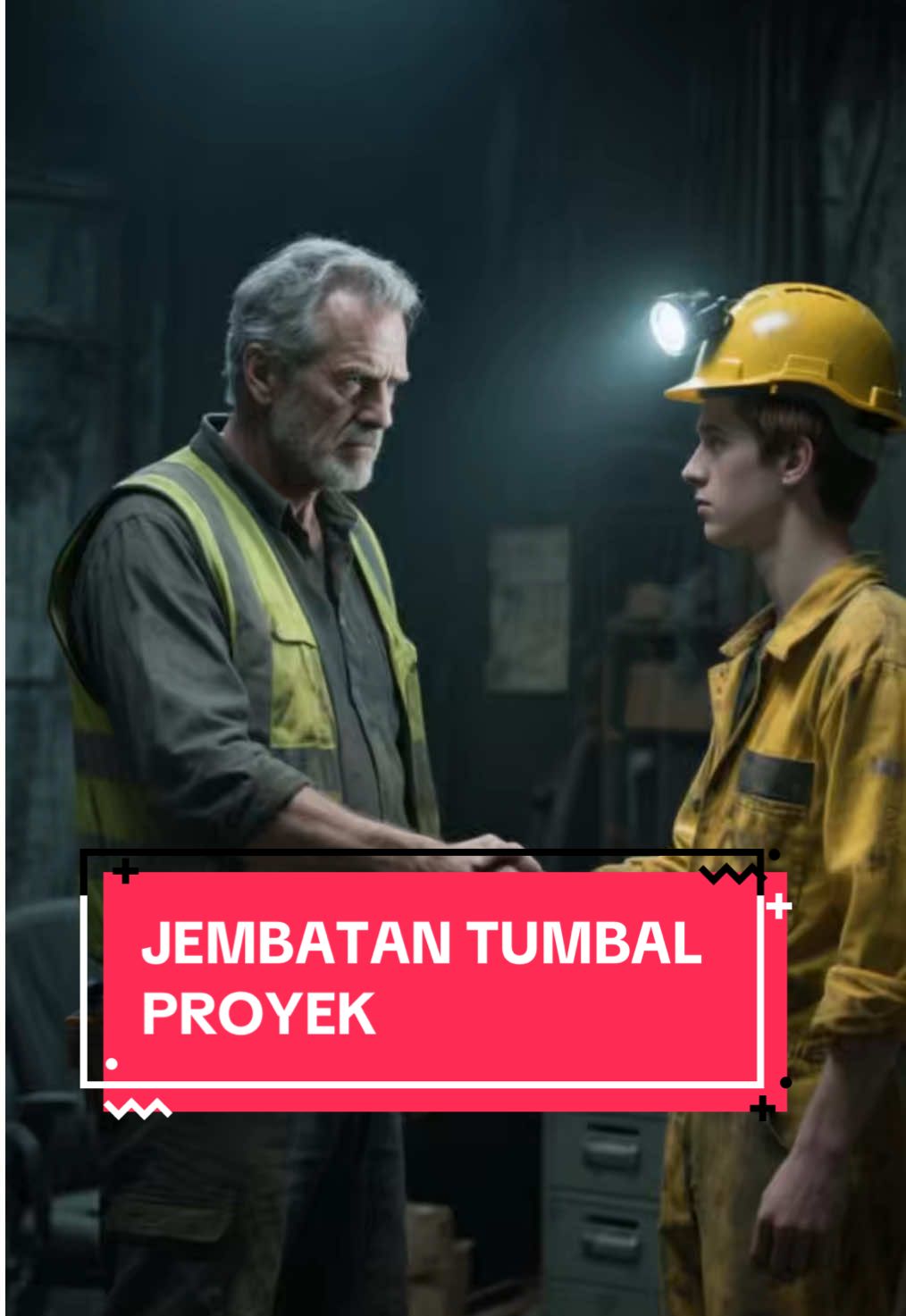 Selamat Kamu diterima Di sebuah Proyek Jembatan #fyp #ceritahoror #horrortiktok #hororindonesia #liminalspaces 