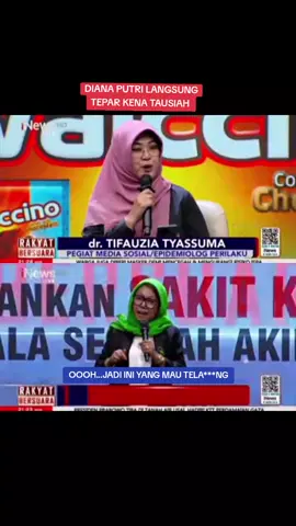 Dr Tifa Nasehati Diana Putri #ijazah  #roysuryo  #drtifa  #jokowi  #silfestermatutina 