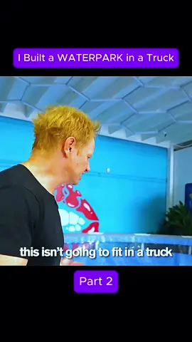 I Built a WATERPARK in a Truck P2 #jordanmatter #skincare #stokestwins #salishmatter #saysaymatter 