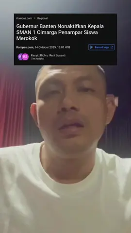 Sorry kali ini gw dukung kepala sekolah. Source 🎥 dj_donny