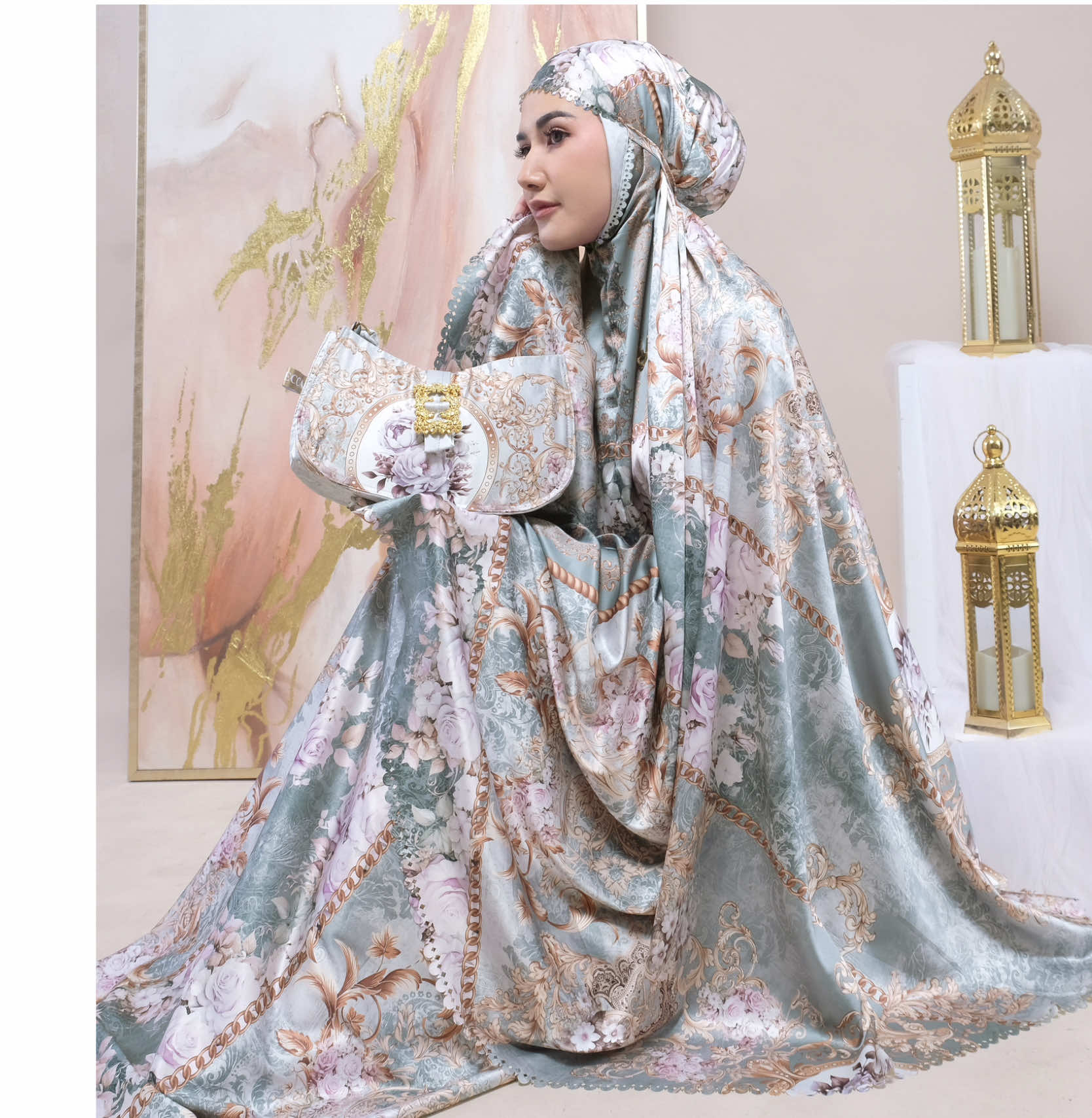 New Arrival KANZA Series by ALMECCA  #mukena #mukenadewasa #mukenatravel #mukenapremium #mukenaalmecca                       