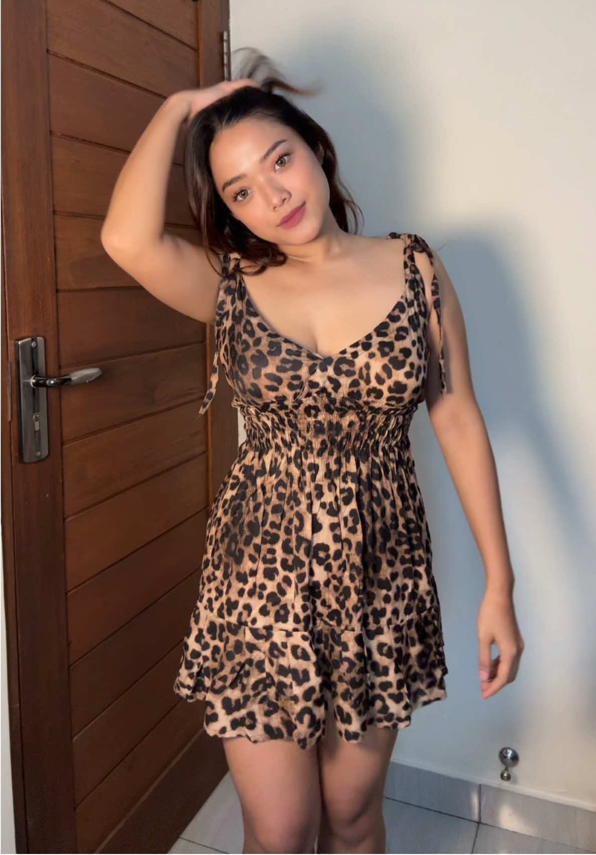 😝 @Gencywomenid #minidress #daster #bajurumah #dressmidi 