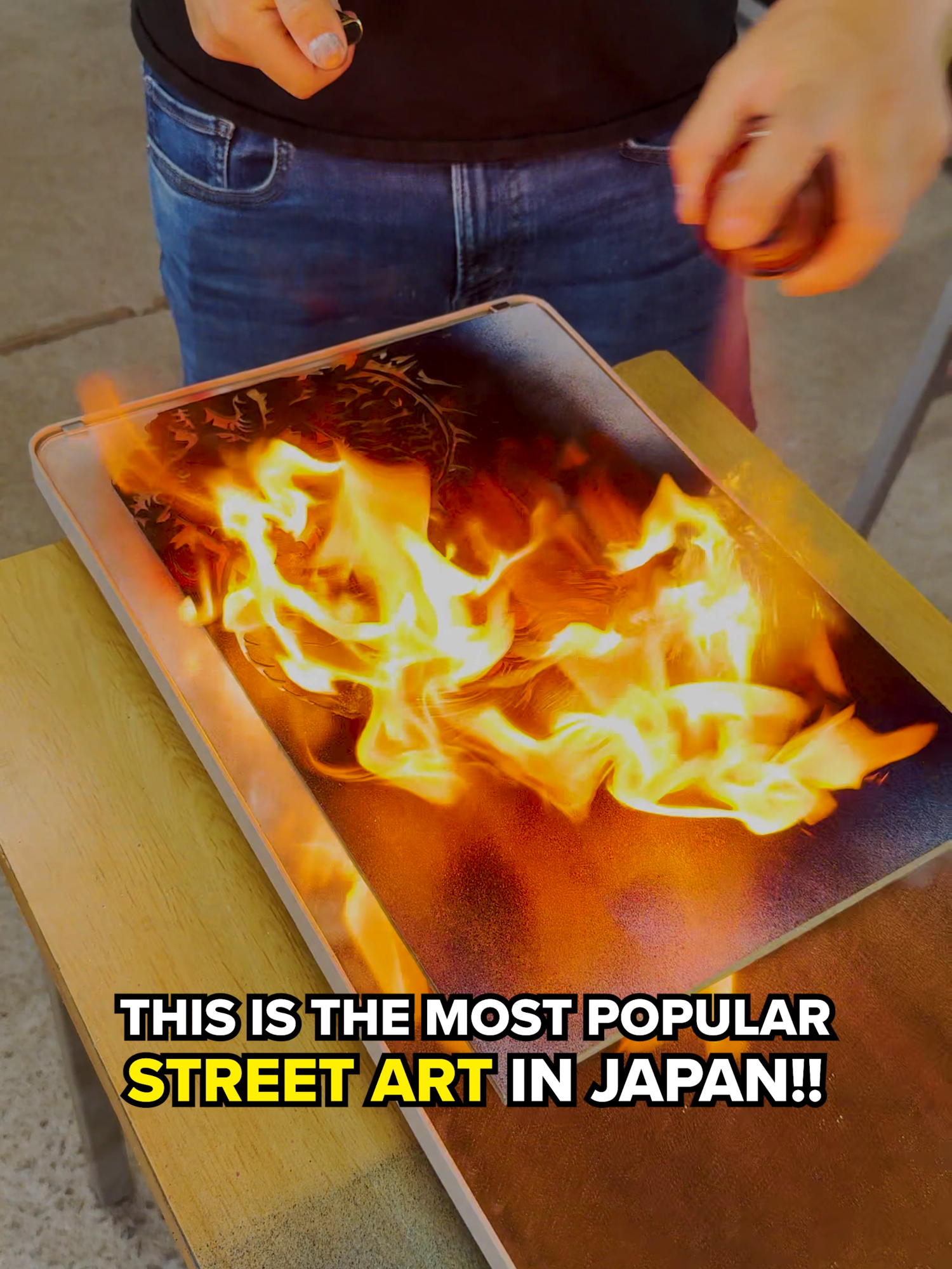 The Craziest Street Art in Japan! 😲#streetart #spraypaint #upgrade #fyp #streetartist #DIY #spraypaintartist #spraypaintart #viral #laptop