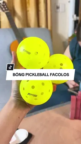 Bóng pick này có độ hoàn thiện tốt đánh rất ổn định và độ nảy ổn cùng độ bền cao | Bóng Pickleball Facolos F-Pro Gen 2 | Hoàng Dũng #hoanganhdung #dungtrainghiem #bongpickleball #pickleball #facolospickleball 