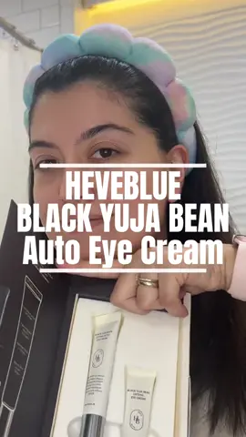 Heveblue Black YUJA Bean auto eye cream! 🤎