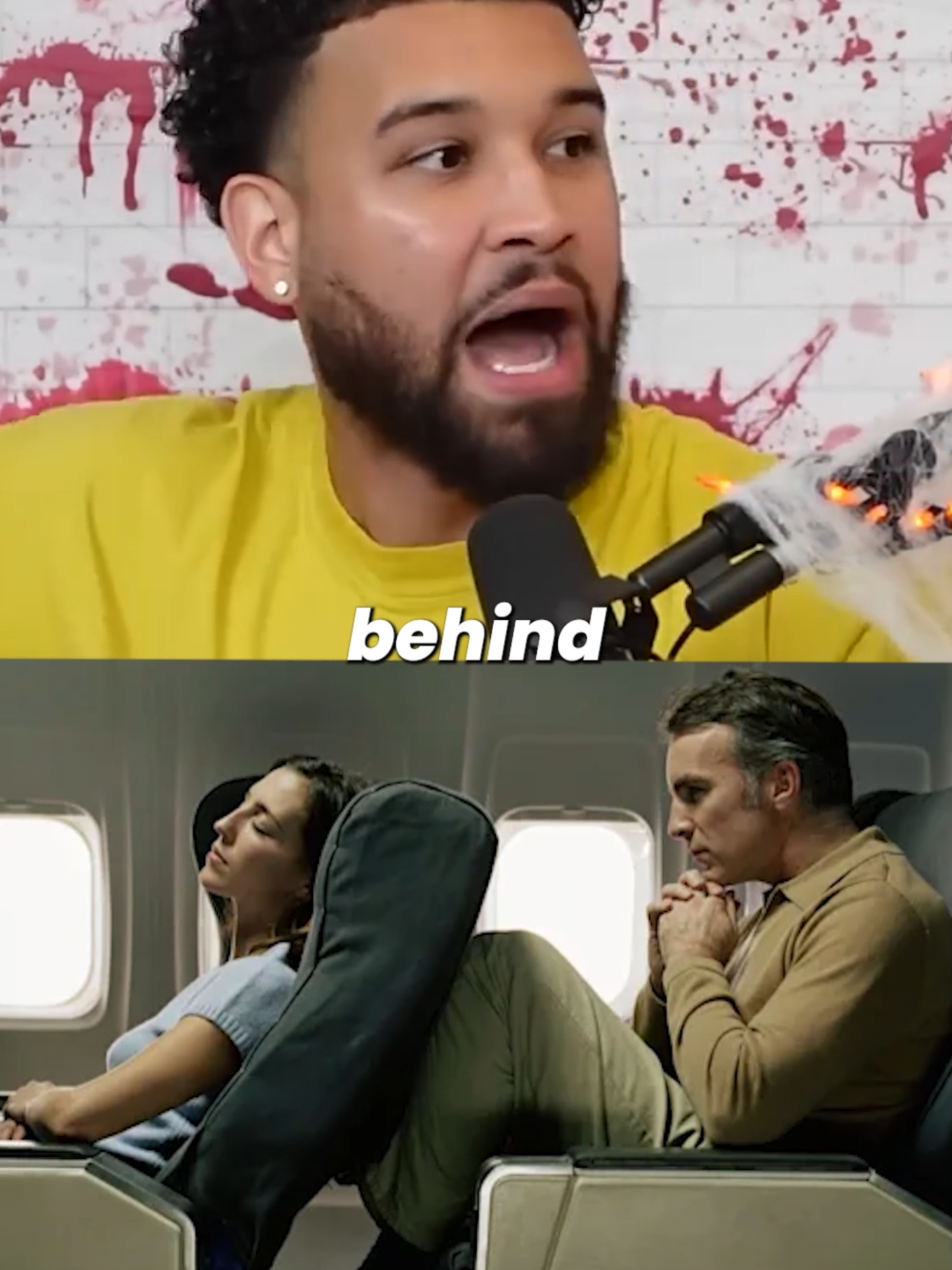 THE SICKEST STORY OF ALL TIME on a plane business class#yskpodcast #firstclass #business #story