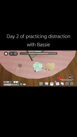 All my teammates left on the 1 floor, so I just practiced alone 😔 #dandysworld #bassie 