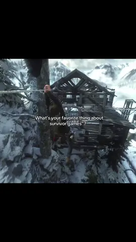 I love Lara's parkour’s. #tombraider #laracroft #experience #riseofthetombraider 
