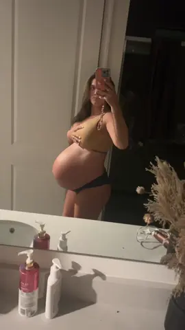 Huge preggo #fyp #pregnant #viral #xyzabc #beachday 
