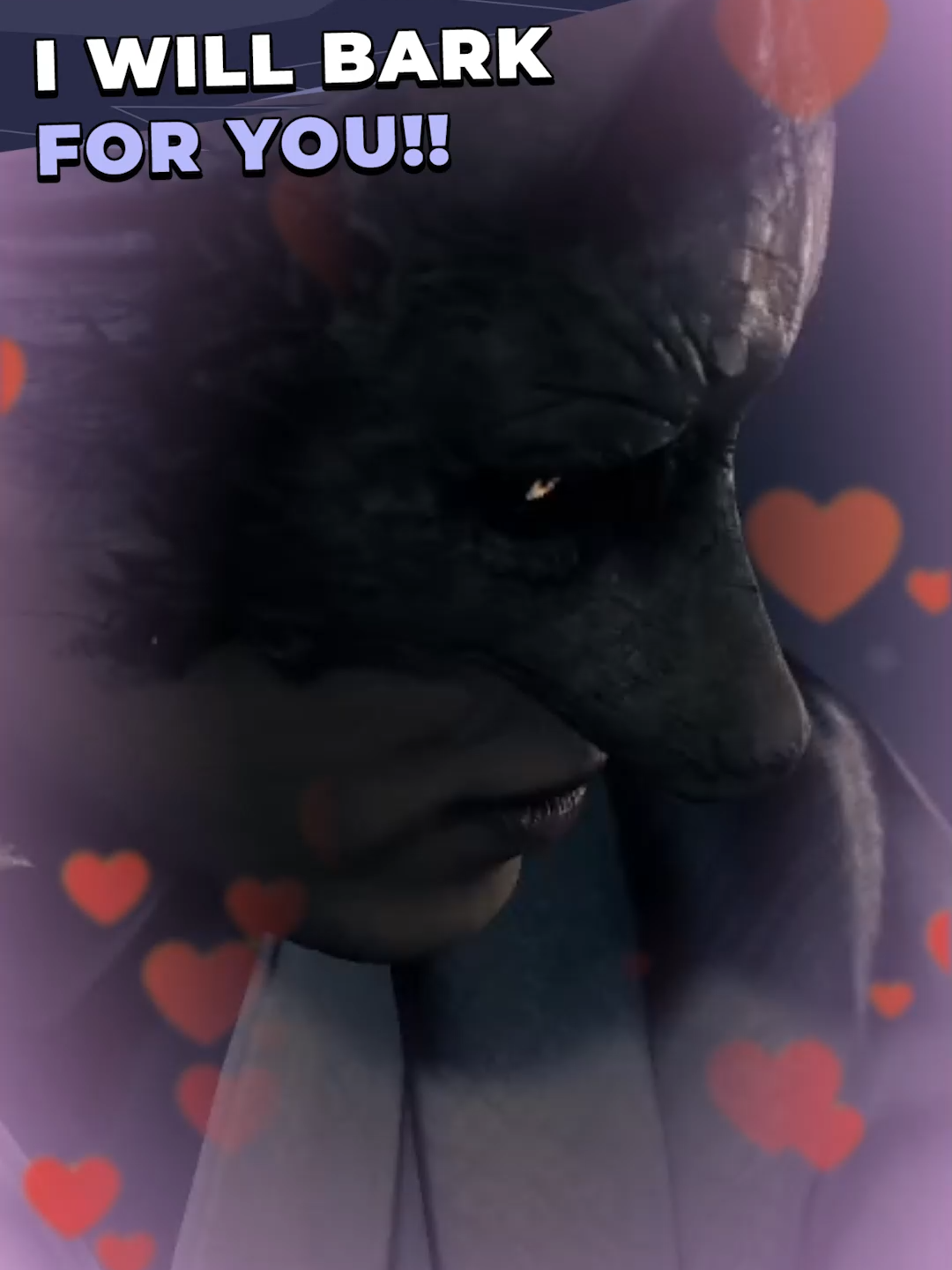 I WILL BARK FOR YOU!! #fyp #vtuber #twitch #gaming #justchatting #funny #meme #horror #silenthill #french #sus #saruei