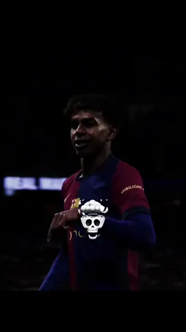 Yamal is ready for el clasico. ☠️🔥 #yamal #football #madrid #barcelona #ElClasico 
