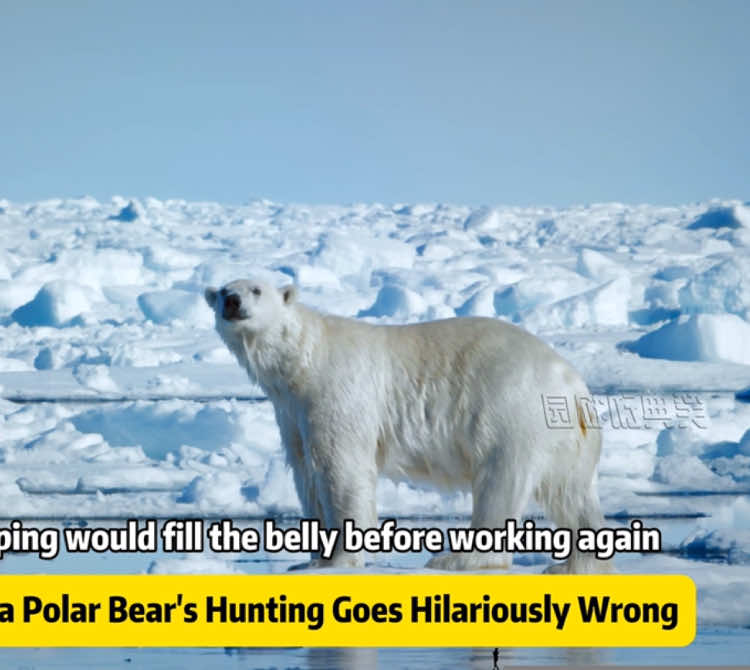 When a Polar Bear's Hunting Goes Hilariously Wrong In this hilariously tragic Arctic story, a polar bear's quest for food turns into a comedy of errors. What begins as a confident sneak attack on unsuspecting seals quickly becomes a series of awkward slips, failed plans, and 'navigational errors.' The bear's determination meets icy reality - literally - as it slides, swims off course, and eventually questions all of life's choices. From 'Plan One: Stealth Mode' to 'Plan Two: Water Attack,' every move goes hilariously wrong. Even with 'navigation assistance,' the bear manages to get lost, frustrated, and finally decides on the ultimate Plan Four: do nothing and rest forever. Meanwhile, the seals sit back, amused and unbothered, as the mighty hunter turns into the Arctic's biggest comedian. This video blends comedy, wildlife storytelling, and relatable human emotion - because who hasn't felt like a polar bear on a bad day? With clever narration, cinematic timing, and a touch of dark humor, it's the perfect mix for animal lovers and meme enthusiasts alike. A must-watch if you need a laugh or just want to see the Arctic's most dramatic hunter… fail adorably. #wildlife #animals #naturedocumentary #LearnOnTikTok #polarbear 