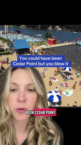 Should I go check it out next year??  #indianabeach #cedarpoint #amusementpark #indiana #greenscreen 