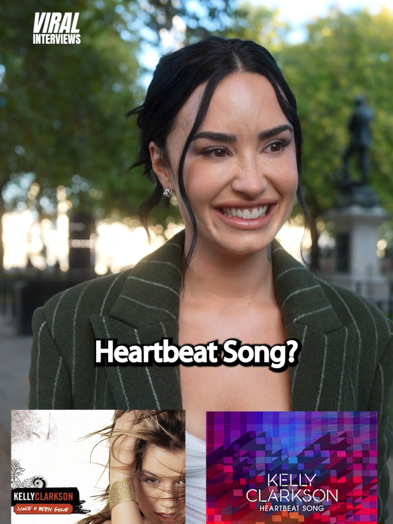 What is your favourite Kelly Clarkson song? 🎶 #streetinterviews #viralinterviews  @ddlovato