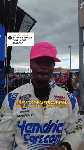 Replying to @JB  Welcome to Crew Conversations 🎙️ where the Boot2Turf girlies finally get the answers we’ve been wondering about the NASCAR pit crews 👀🏁 I ain’t giving y’all no socials for the men that are married and accounted…but the rest… let’s just say, the pits are FULL of personality. Crew in Order of Appearance: Keon Johnson (Can’t find his TikTok) Al Blades ( @ABJ ) Adam Riley (Can’t find a TikTok) Jafar Hall ( @unclefah910 ) Derrell Edwards (Can’t find his TikTok), but IG confirms he is married and accounted for.  Donovan Williams, Can confirm he is also married and accounted for.  Josiah Wright (Can’t find his TikTok) #nascar #boot2turf #pitcrew  @nascar @CLT Motor Speedway 