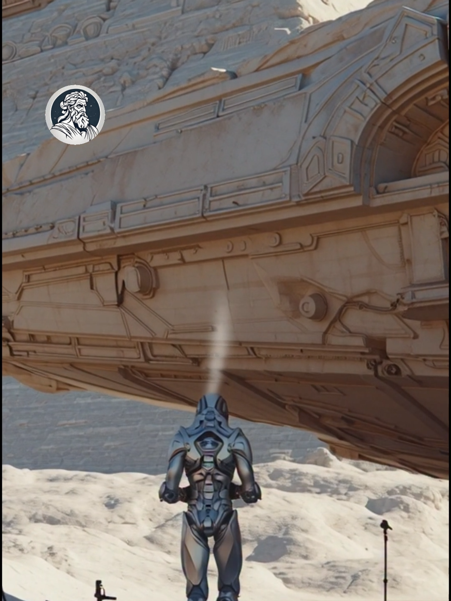 HOW THE PYRAMIDS WERE MADE #cadamitologia #fyp #giants #ai #egypt #desert #pyramids #alien