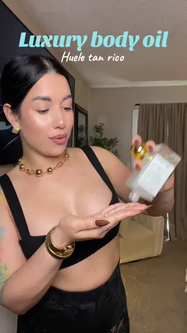 Huele espectacular y le da un Glow a tu piel divino#mujeres #trulybeauty #bodyoil #moda #cuidadopersonal 