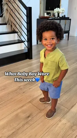 What baby boy wore this week! 💙I can’t wait to really show you all his fall outfits when it gets cooler in Dallas 😅  Which outfit it’s your favorite? 🫶🏾 #babyboy #toddlersoftiktok #falloutfits #outfitideas  His outfits are from @Old Navy Official @Levi’s @Ralph Lauren @Janie and Jack @Nike @Dillard’s 