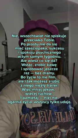 Praca nad sobą to moje hobby już😋 #mental #mindset #rozwój #dlaciebie #trend 