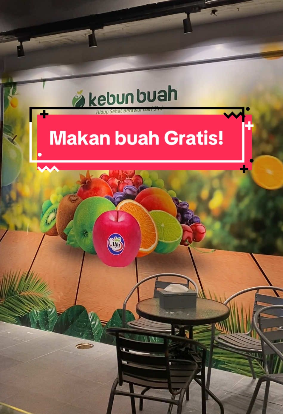Makan buah gratis #kebunbuah #kebunbuahharapanindah #sample #gratis 