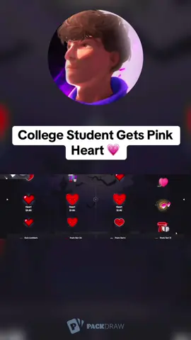 College Student Gets Pink Heart 💗