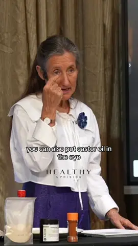 Barbara O’Neill speaking about the benefits of castor oil and castor oil for cataracts. #barbaraoneill #castoroil #cataracts #eye #vision 