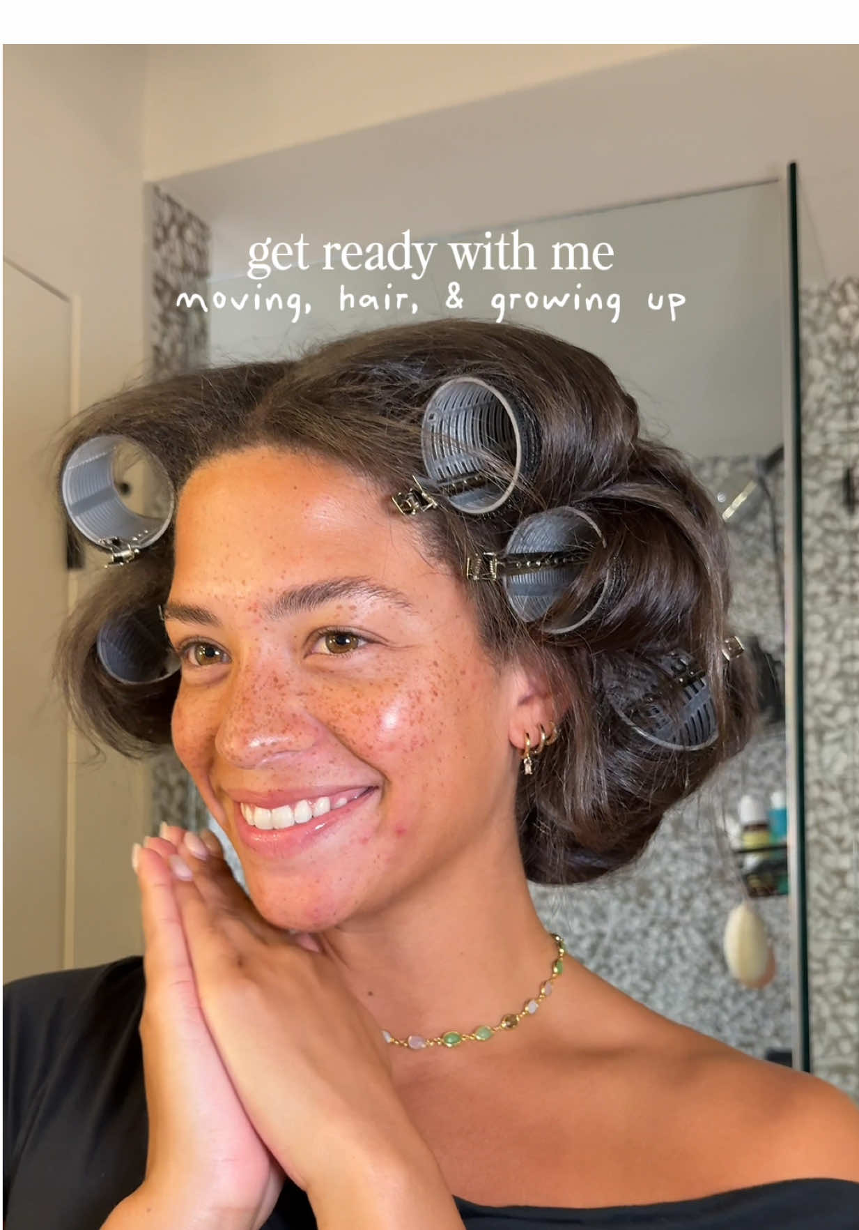 Chatty Kathy and her latest news 🤓  #grwm #grwmroutine #makeup #facetime #chat 