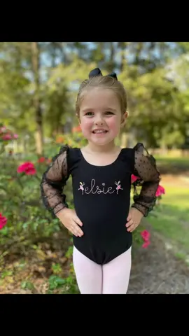 These custom dance leotards are a favorite! Especially those sleeves 😍 #dance #ballet #embroidery #SmallBusiness 