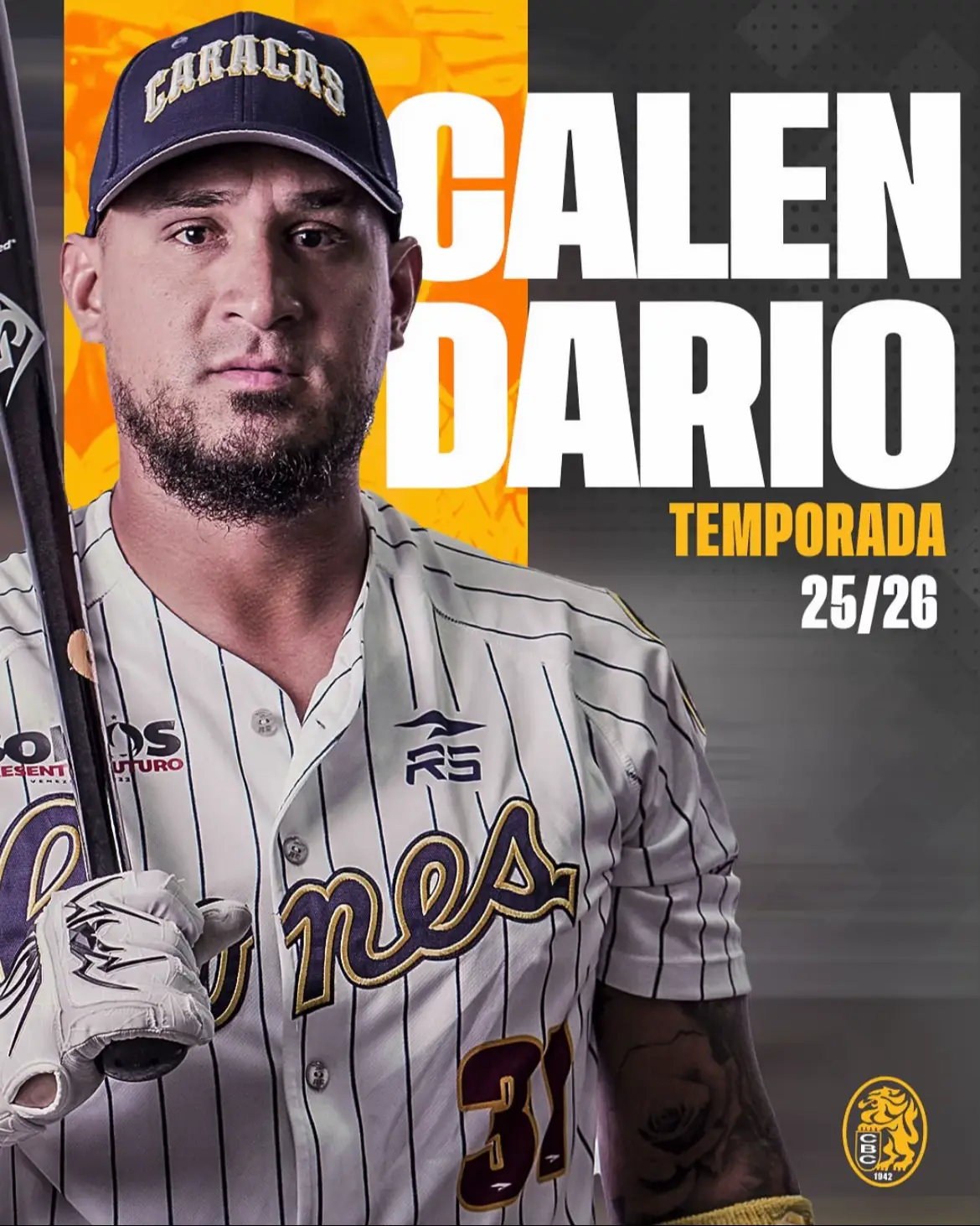 AGENDA las fechas para que vengas a ver a tu equipo favorito 😎 #caraquistasoy #leonesdelcaracas #lvbp #beisbol #beisbolvenezolano 