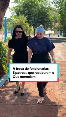 A troca de funcionárias. #novelas #flypシ #video_viral 