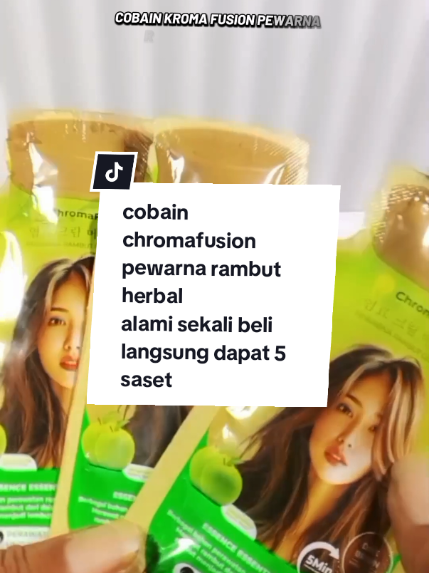 cek titok shop ku untuk promo eklusif chromafusion pewarna rambut herbal alami #chromafusion #catrambut #pewarnarambut #feed #fyf 