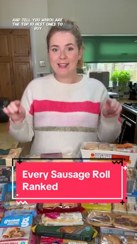 ULTIMATE SAUSAGE ROLL TASTE TEST 👹 #foodreview #sausagerolls #topten #foodcritic #foodhaul 