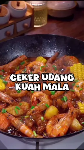 Resep ceker, udang kuah mala #resepharian #udahlapar #resepmasakan #resepceker #resepudang 