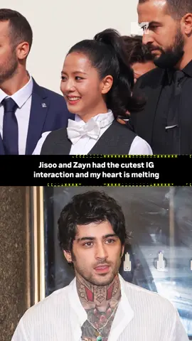 @JISOO and @Zayn supporting each other like this really has me in my feelings 😭  #mtvmusic #blackpink #jisoo #zayn #zaynmalik  