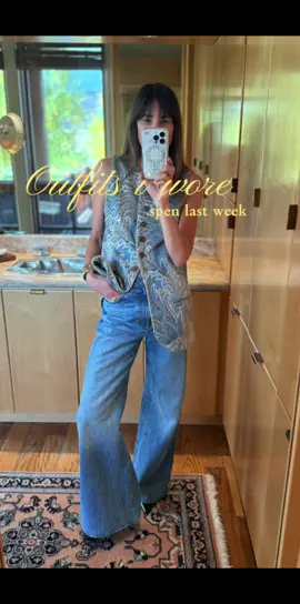 Tip:pack your denim & belts!