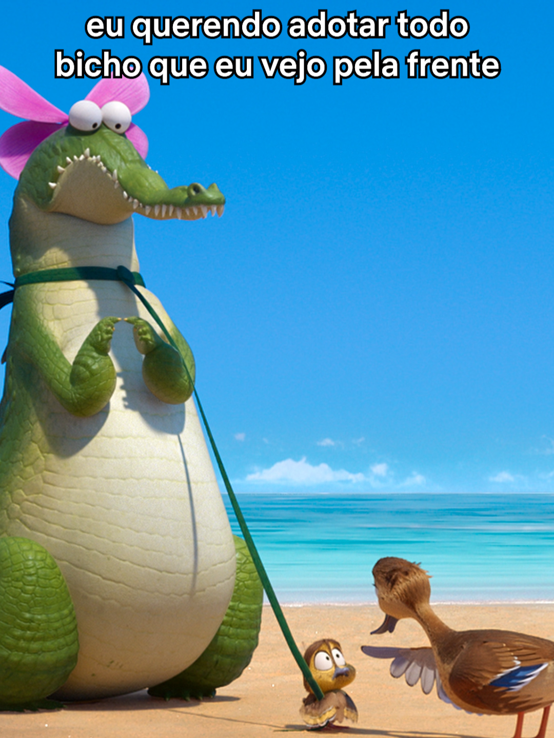 Tão fofinho... Vou levar pra casa. 🐊🥰 #patos #migration #tiktokmefezassistir #Netflix #NetflixBrasil