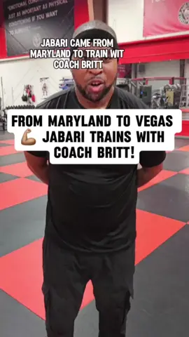 Jabari came from Maryland to train with Coach Britt at Las Vegas Combat Academy 🥊 #SelfDefense #KravMaga #VegasGym #CoachBritt