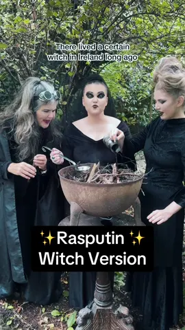 ✨Celebrating the witches of history this Halloween! ✨🖤  Part 1 loosely based on the true story of Dame Alice Kyteler (born around 1260, Kilkenny), the first recorded person condemned for witchcraft in Ireland. Sadly, her maid Petronilla de Meath was captured and charged as her accomplice. Part 2 loosely based on the true story of Joan Wytte (born 1775) known as the ‘Fighting Fairy Woman of Bodmin’. The Cornish people regarded her with awe and she was rumoured to have clairvoyance as well as healing powers. Thankfully, in 1998 Joan Wytte was buried and her spirit was finally laid to rest in a peaceful wooded location. Happy Birthday to part 1 of this video and thank you all so much for supporting our witchy songs over the years. 🎵Rasputin - Boney M. d.c Just Dance #witch #witchesoftiktok #spookyseason #halloween2025 #halloween 