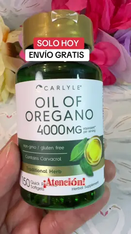 Carlyle Oregano Oil 4000mg Sup. Este video tiene fines informativos y no sustituye el consejo de un profesional de la salud. Producto sujeto a disponibilidad en TikTok Shop. #AceiteDeOrégano #VidaNatural #Carlyle #BienestarTotal #TikTokShop
