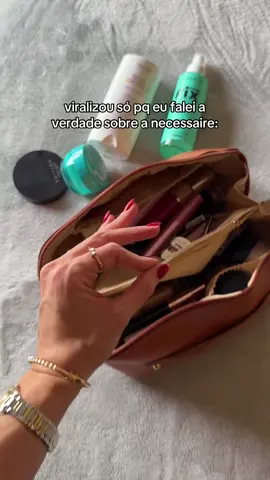 A melhooooor necessaire que já tive! 🫶🏻🫶🏻 pense em uma compra bem feita. Aqui no ttk shop ela está por menos de R$20,00 aproveitaaaa! #necessaire #ttkshop #shoptiktok #fyp #belezafeminina 