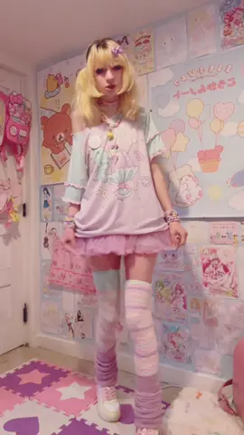 i say with a halfway done sewing project just out of frame #fairykei #jfashion #yumekawaii #harajuku #2010s 