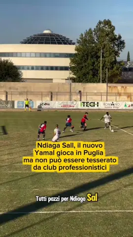 Tutti pazzi per Ndiaga #Sall, per tanti addetti ai lavori il nuovo #Yamal gioca in Puglia ma non può essere tesserato da club professionistici in Italia. Su di lui la regia di Pantaleo #Corvino, c'è il timore che i top club europei possano agire