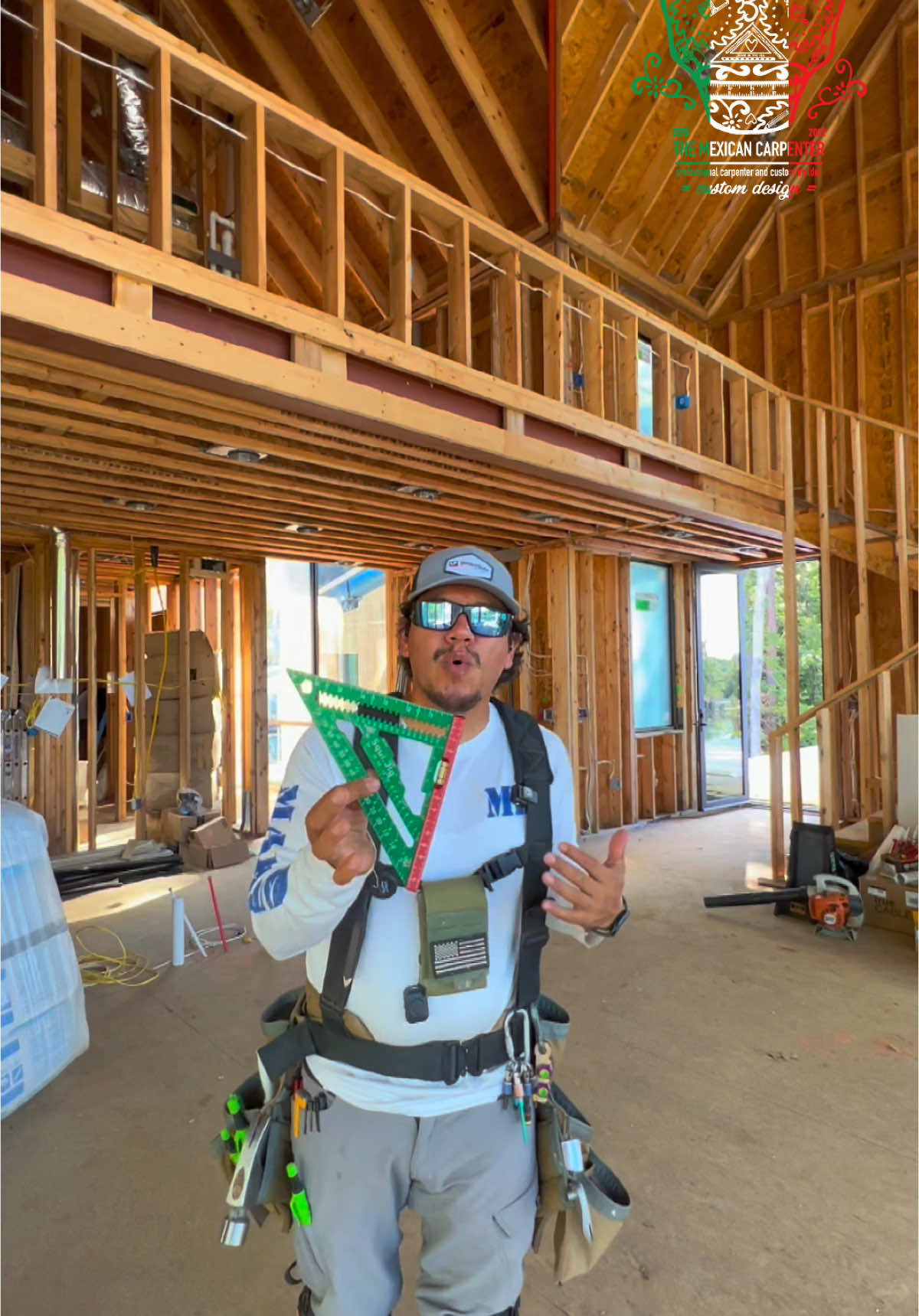 Escuadra para carpinteros edición especial con Squi-jig y The Mexican Carpenter ya disponible aquí en @TikTok Shop 🇺🇸 #themexicancarpenter #framing #carpenterlife #carpinteros 