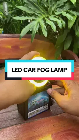 2pcs 3.5 inch Car COB LED Angel Eyes Fog Light Ring Lens Projector Halo Ring Fog Lamp - Fast Shipping #Foglamp #ringlight #angeleyes #haloring #LED 