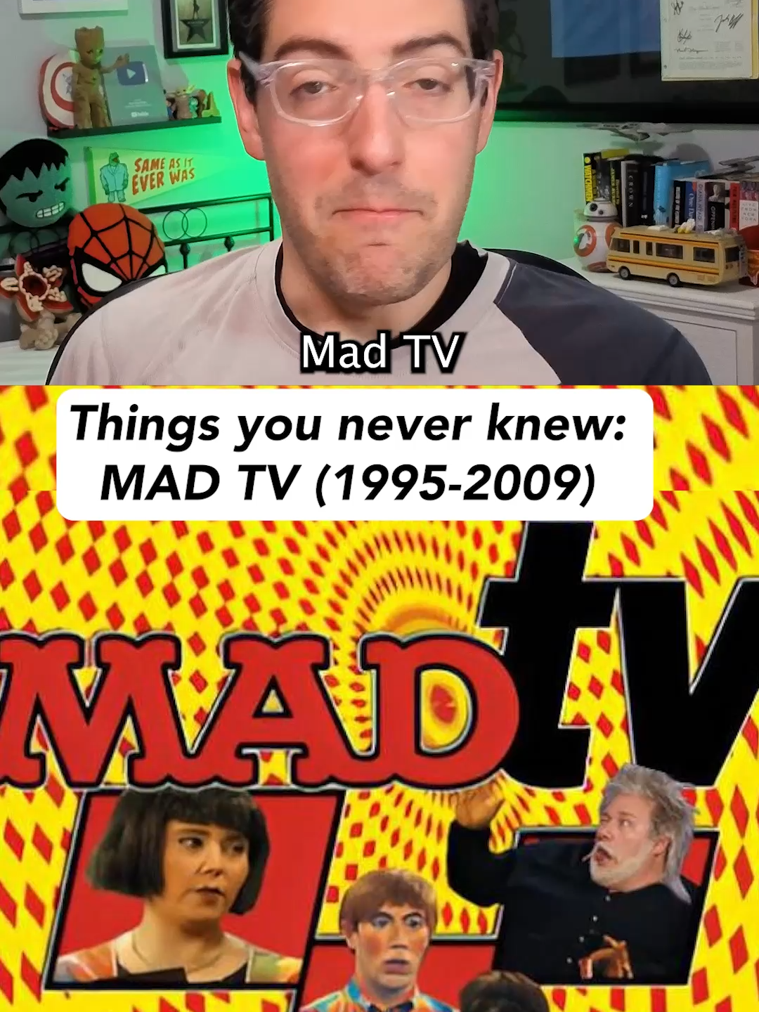 8 facts about MadTV (Sources: Vulture, Deadline, Boston Herald, Variety, UPI, /Film, CBC, THR, Chicago Tribune, Time, CBS News, Washington Post, The Outline, Logo TV, Rolling Stone, RT, Screenrant, EW) #madtv #mad #sketchcomedy #comedy #tv