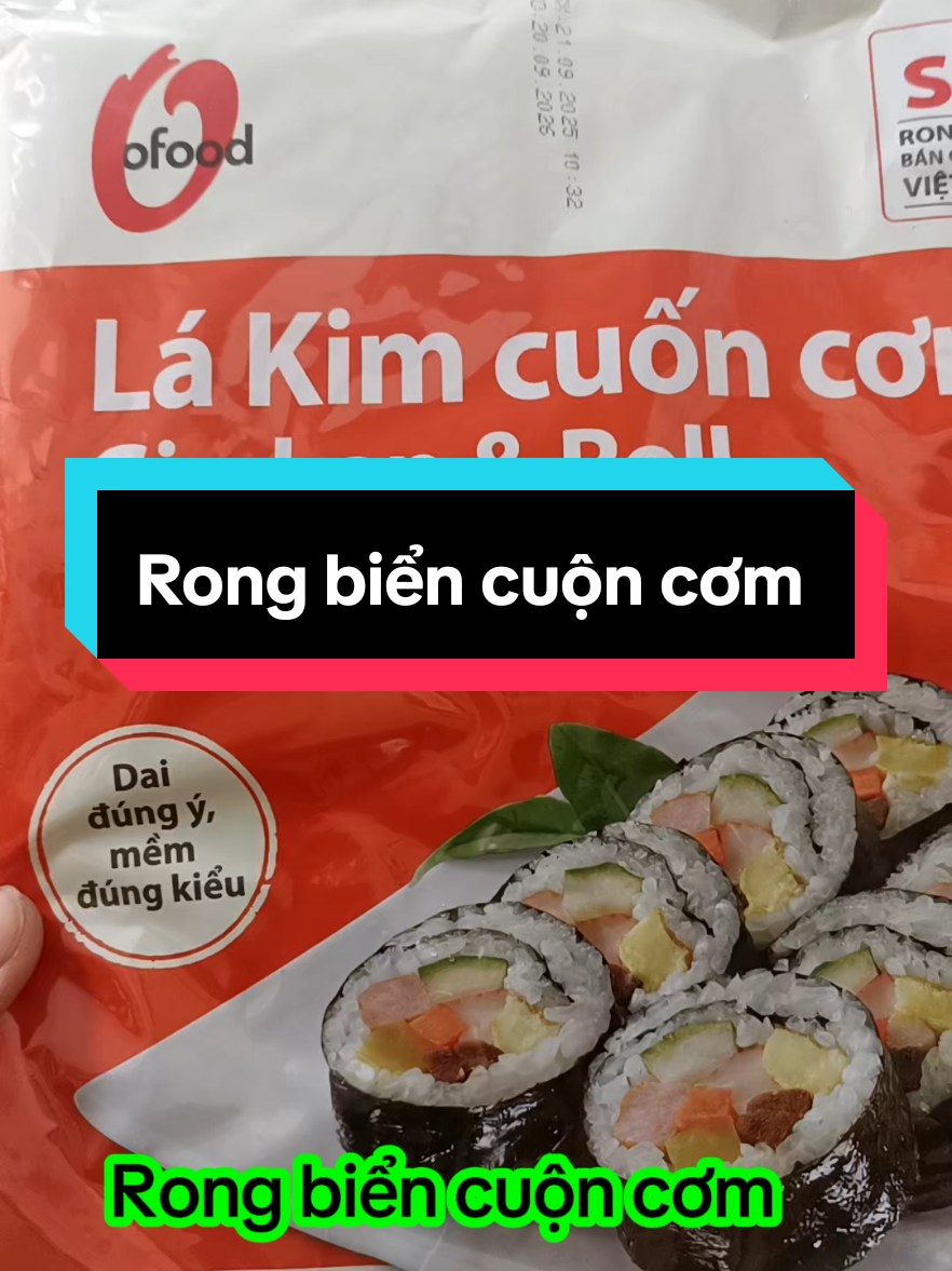 Rong biển cuộn cơm #xuhuongtiktok #xuhuong #rongbienhanquoc #rongbien #rongbiencuon @Bảo Anh khôi 