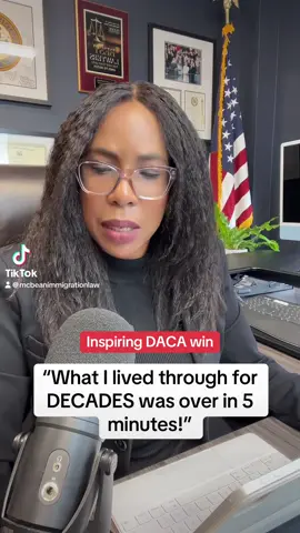 Such a good story! Please share your success stories below!👇 Inspire others. #immigration #daca #mcbeanimmigration #mcbeanlaw 
