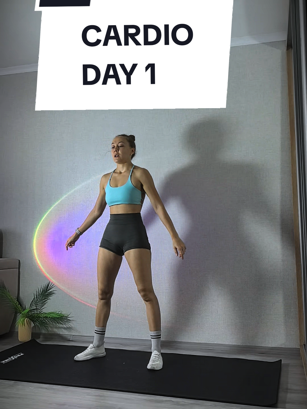 4 week fat loss at home🔥 ✔️DAY 1 #Fitness #fatloss #explore #motivation #homeworkout 